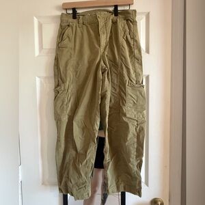American Eagle Outfitters Cargo Pants — Olive